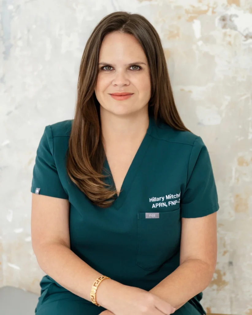 Hillary Mitchell, APRN, FNP-C, founder of New You Aesthetics & Wellness